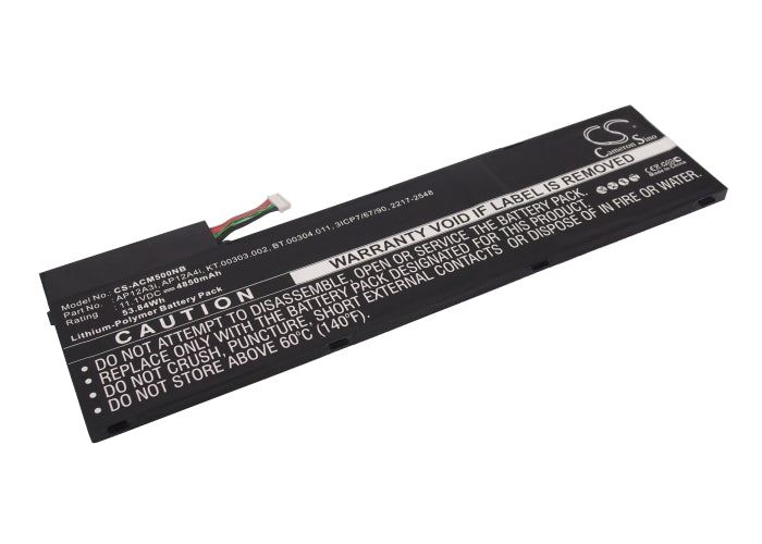11.1V 4850mAh/53.84Wh Li-Polymer Notebook/Laptop Battery for Acer