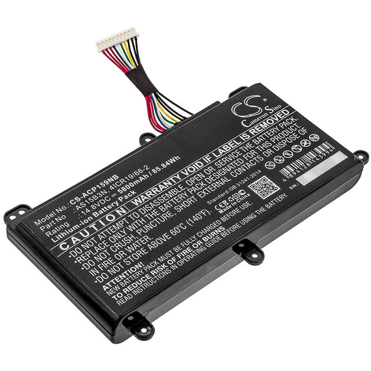 14.8V 5800mAh/85.84Wh Li-ion Notebook/Laptop Battery for Acer