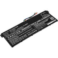 7.7V 4750mAh/36.58Wh Li-Polymer Notebook/Laptop Battery for Acer
