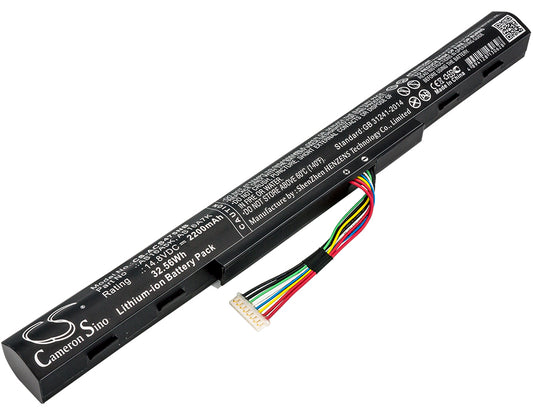 14.8V 2200mAh/32.56Wh Li-ion Notebook/Laptop Battery for Acer