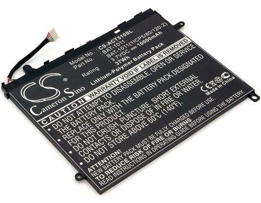 3.7V 10000mAh/37.0Wh Li-Polymer Tablet Battery for Acer
