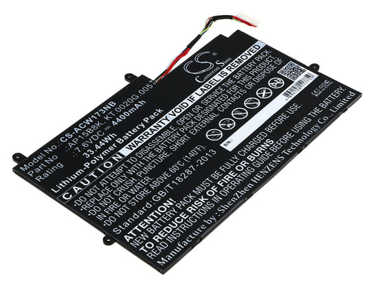 7.6VV 4400mAh/33.44Wh Li-Polymer Notebook/Laptop Battery for Acer