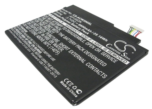 3.7V 6800mAh/25.16Wh Li-Polymer Tablet Battery for Acer