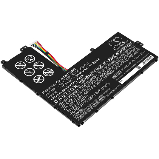 CS-ACW315NB Replacement Battery – Compatible with SF315-52G-51HV, SF315-52G-55EW, SF315-52G-55UW, SF315-52G-58R7, Swift 3 SF315-5, Swift 3 SF315-52-30DU, Swift 3 SF315-52-317K, Swift 3 SF315-52-317K-NX.GZ9EG, Swift 3 SF315-52-31AK, Swift 3 SF315-52-31AK-NX.GZ9EV, Swift 3 SF315-52-32KP, Swift 3 SF315-52-33KX, Swift 3 SF315-52-33KX-NX.GZBEG, Swift 3 SF315-52-33VZ, Swift 3 SF315-52-33ZE, Swift 3 SF315-52-33ZE-NX.GZBEV, Swift 3 SF315-52-34LR, Swift 3 SF315-52-34Y5, Swift 3 SF315-52-35CP, Swift 3