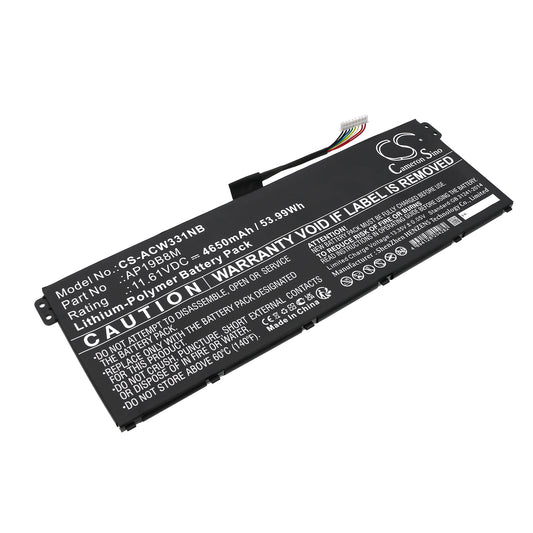 CS-ACW331NB Replacement Battery – Compatible with Aspire Vero AV15-52, Aspire Vero AV15-52-39EB, Aspire Vero AV15-52-50DW, Aspire Vero AV15-52-54VJ, Aspire Vero AV15-52-5629, Aspire Vero AV15-52-70JD, Aspire Vero AV15-52-7154, Aspire Vero AV15-52-747X, Aspire Vero AV15-52-75PB, Aspire Vero AV15-52-75X6, Aspire Vero AV15-52-79U8, Aspire Vero AV15-52-79Z9, Chromebook 317 CB317-1H-C6GH, Chromebook 317 CB317-1H-C994, Chromebook 317 CB317-1H-P878, Chromebook 317 CB317-1H-P8GW, Chromebook 317