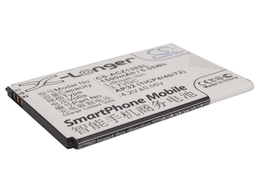 3.7V 1500mAh/5.55Wh Li-ion Mobile/SmartPhone Battery for Acer