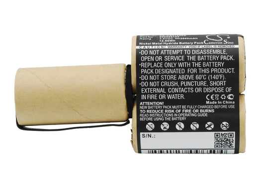 3.6V 3600mAh/12.96Wh Ni-MH Vacuum Battery for AEG