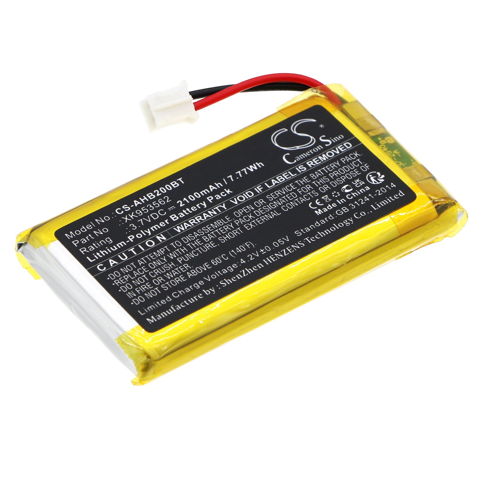 CS-AHB200BT Replacement Battery – Compatible with AJ-HUB2PLUS-W/B, AJ-HUB2-W/B, AJ-HUBPLUS-W/B, AJ-HUB-W/B, Hub, Hub 2, Hub 2 Plus