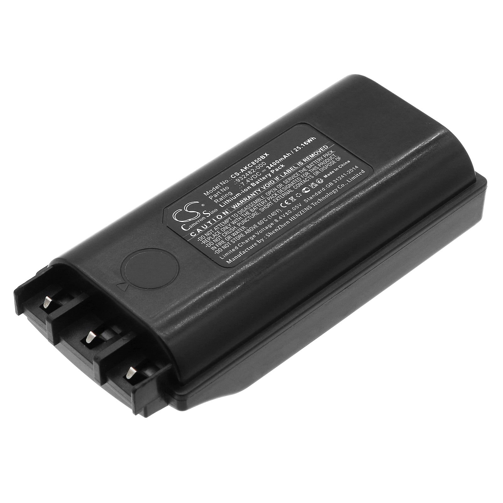 CS-AKC850BX Replacement Battery – Compatible with BC85, BC85 Transmitters, BC95, BC95 Transmitters, M-200J, M-200J Transmitters, RMC31, RMC31 Transmitters, T-Rx200P