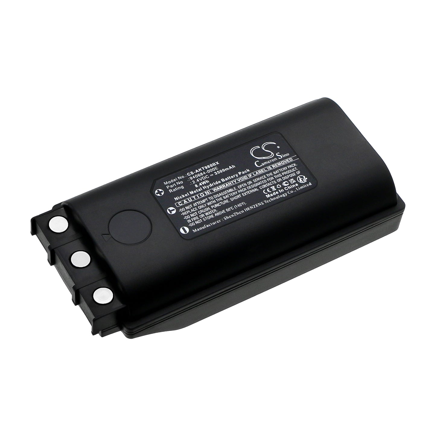 CS-AKT980BX Replacement Battery – Compatible with 200J Transmitters, MC98 Transmitters