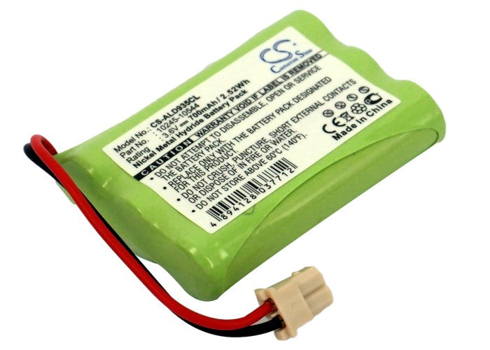 3.6V 700mAh Ni-MH Cordless Phone Battery for Audioline