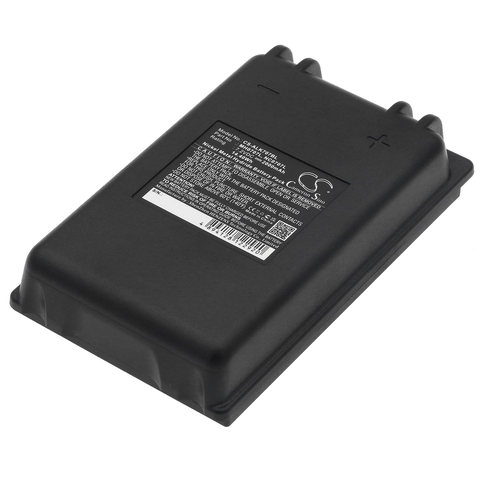 7.2V 2000mAh/14.40Wh Ni-MH Crane Remote Control Battery for Autec