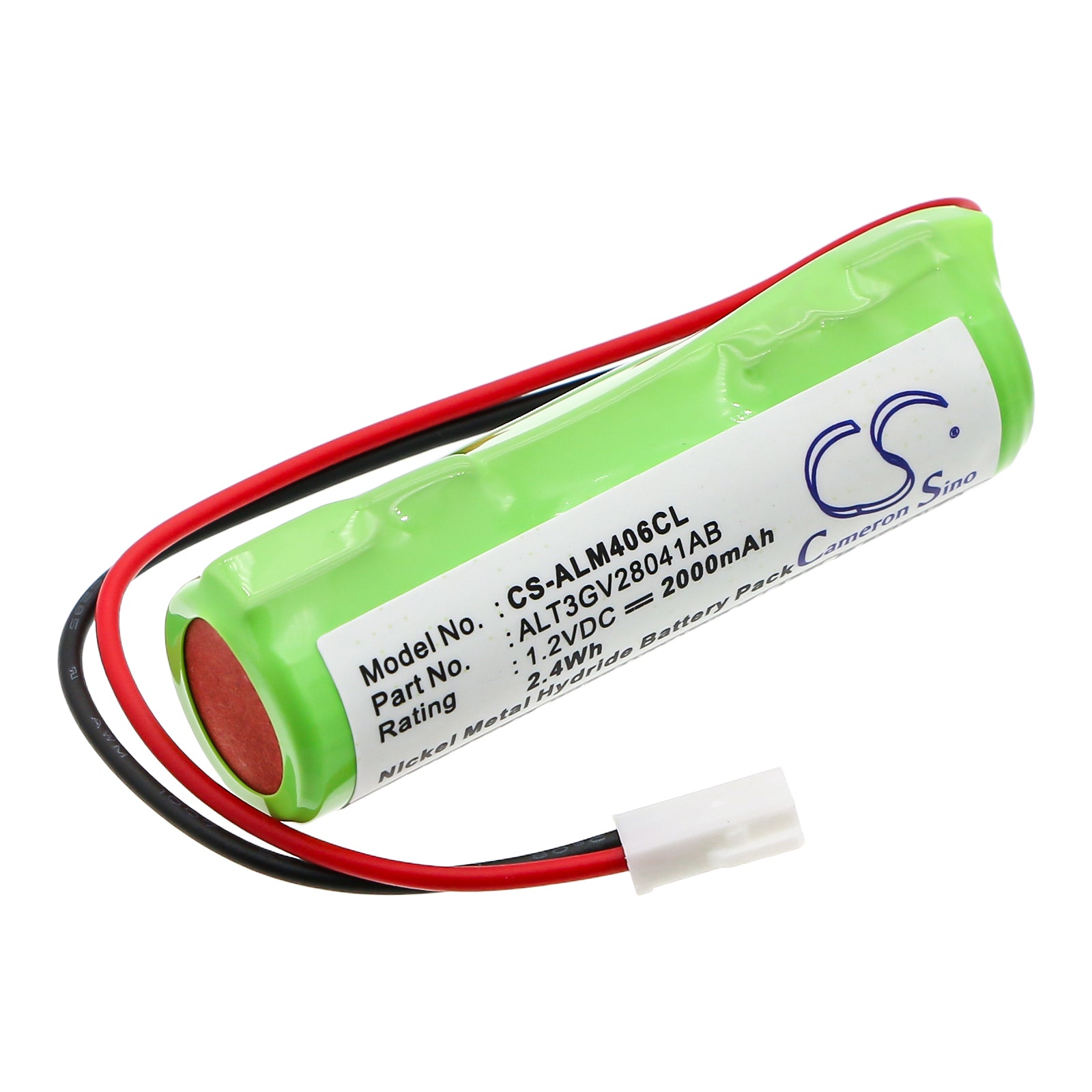 1.2V 2000mAh/2.40Wh Ni-MH Cordless Phone Battery for Alcatel