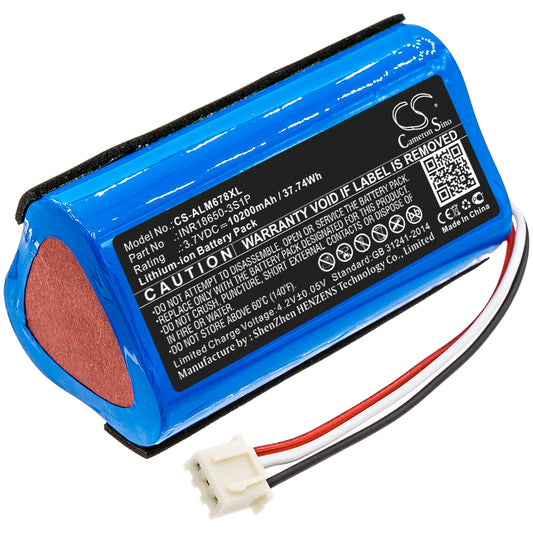 CS-ALM678XL Replacement Battery – Compatible with iMW678, iMW678-BLK, iMW678-BLU, IMW789, IMW789-BLG, Lifejacket, LifeJacket XL, LifeJacket XL Rugged, Omni Jacket