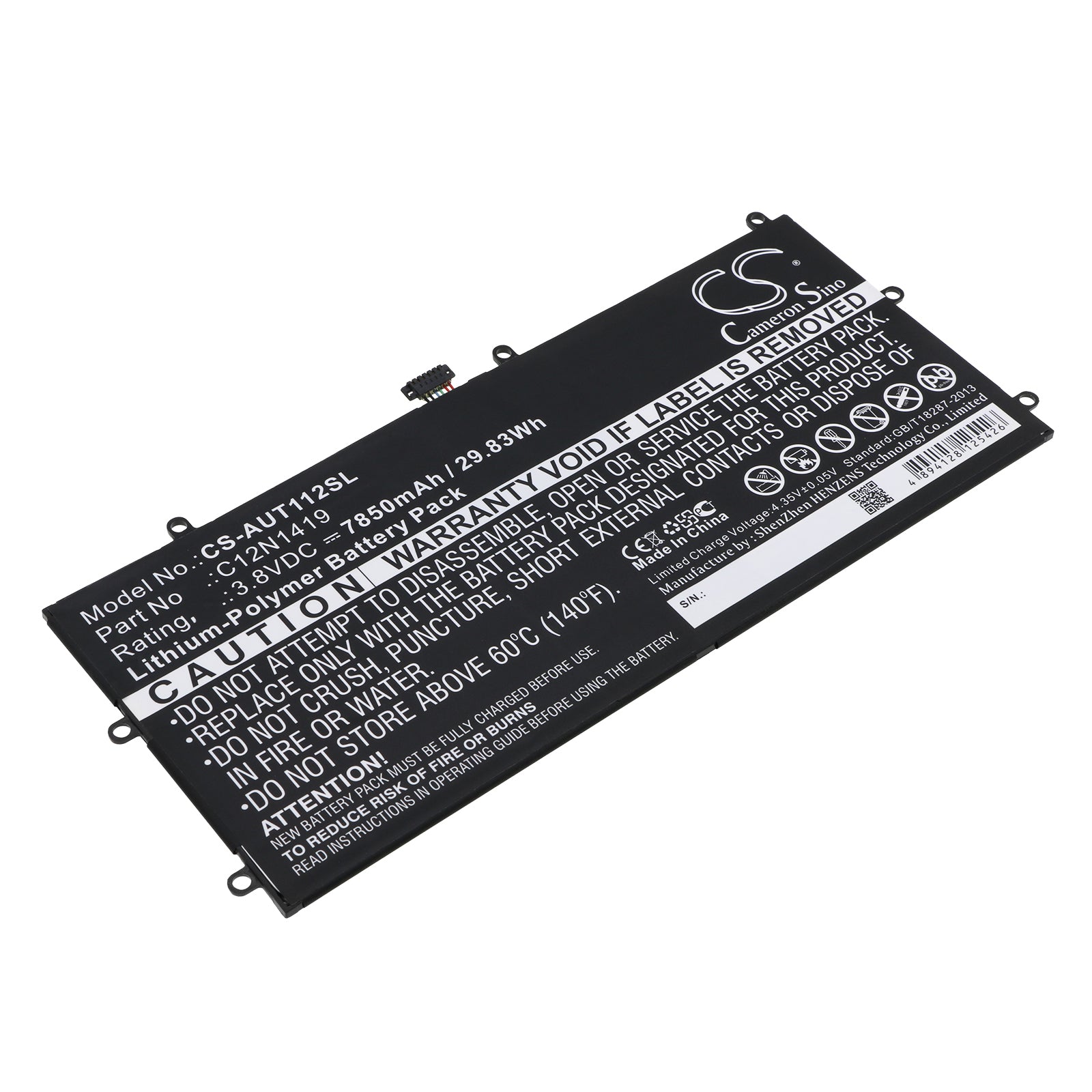 CS-ALT110SL Replacement Battery – Compatible with One Touch Plus 10", OT-8085