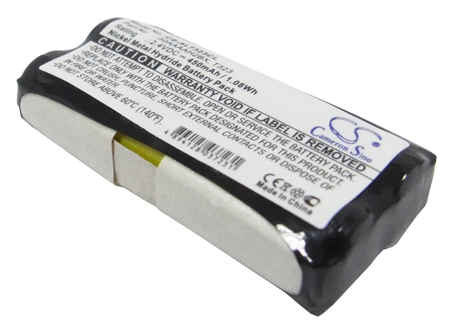 2.4V 450mAh Ni-MH Cordless Phone Battery for Brondi