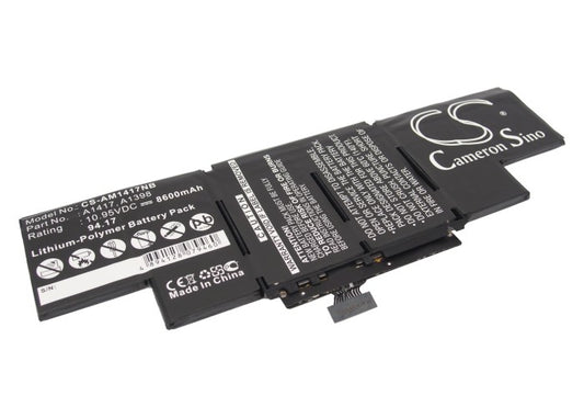 10.95V 8600mAh/94.17Wh Li-Polymer Notebook/Laptop Battery for Apple