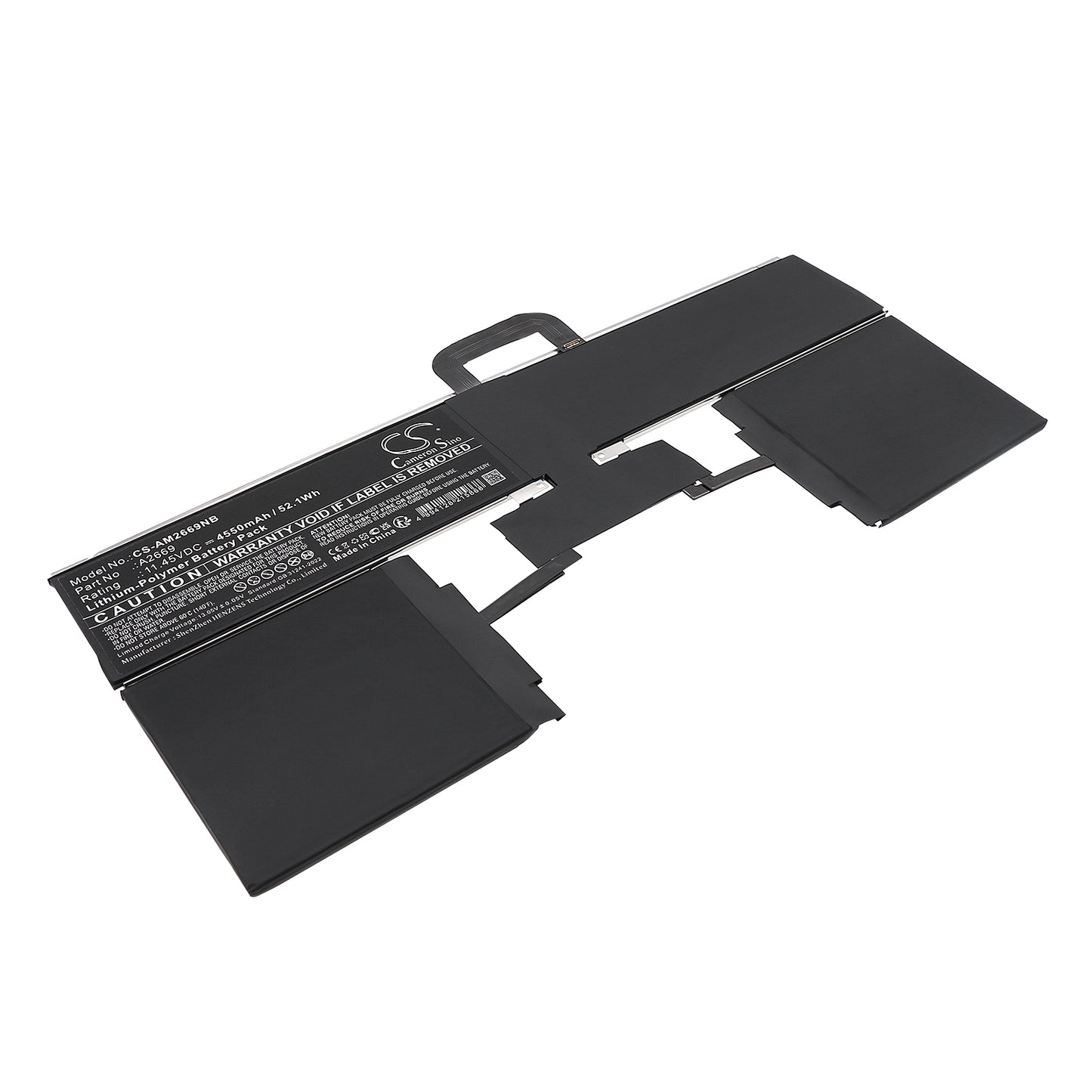 CS-AM2669NB Replacement Battery – Compatible with A2681 (EMC 4074), M2 2022 A2681, Macbook Air 13" M2, MLXW3LL/A, MLXX3LL/A, MLXY3LL/A, MLY03LL/A, MLY13LL/A, MLY23LL/A, MLY33LL/A, MLY43LL/A