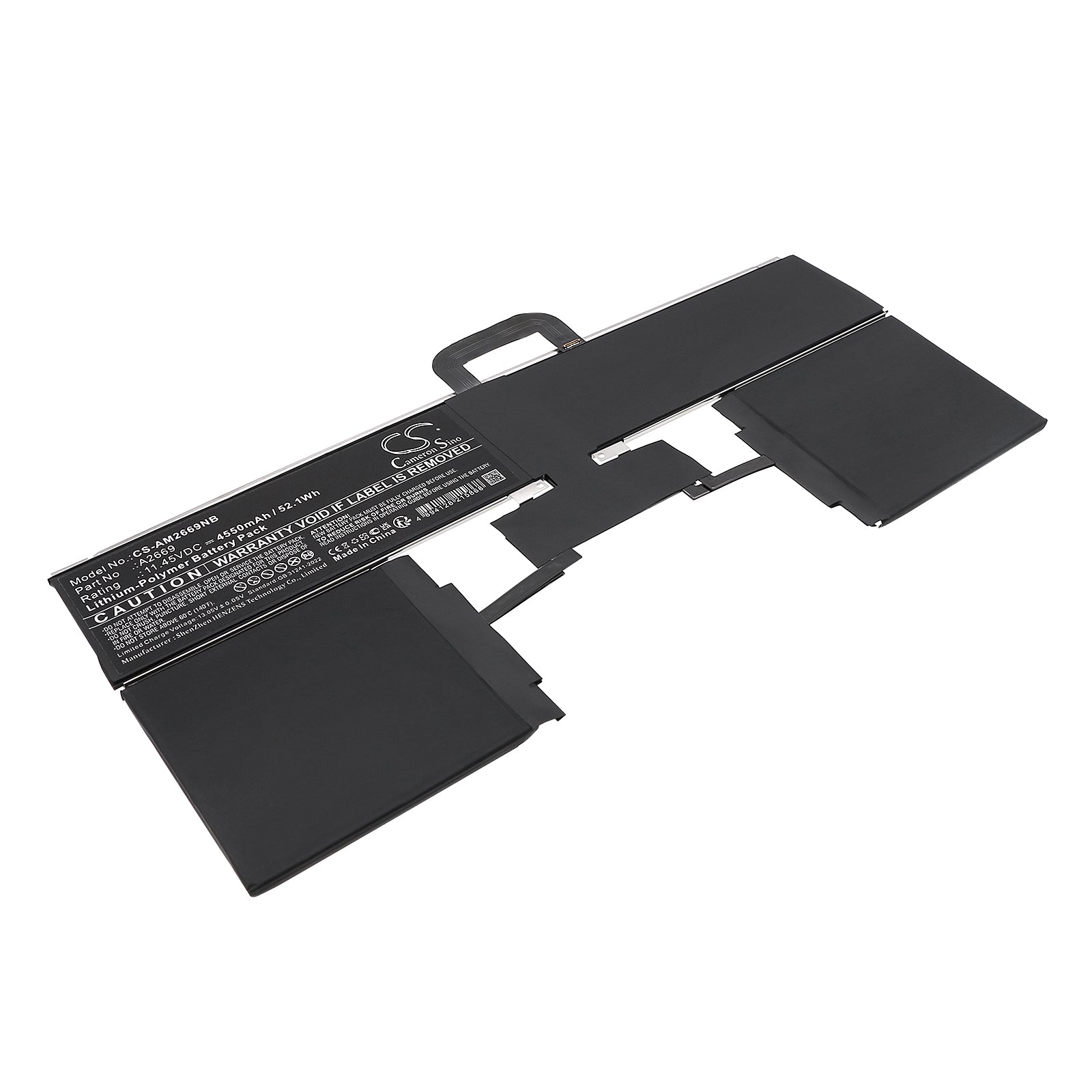 CS-AM2669NB Replacement Battery – Compatible with A2681 (EMC 4074), M2 2022 A2681, Macbook Air 13" M2, MLXW3LL/A, MLXX3LL/A, MLXY3LL/A, MLY03LL/A, MLY13LL/A, MLY23LL/A, MLY33LL/A, MLY43LL/A