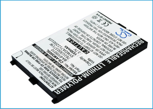 3.7V 1530mAh Li-Polymer PDA/Pocket PC Battery for Acer