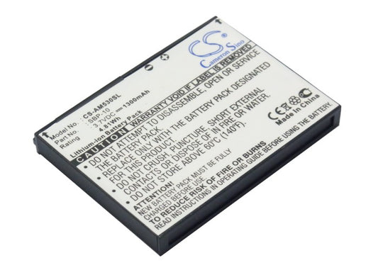 3.7V 1300mAh/4.81Wh Li-ion Mobile/SmartPhone Battery for Asus