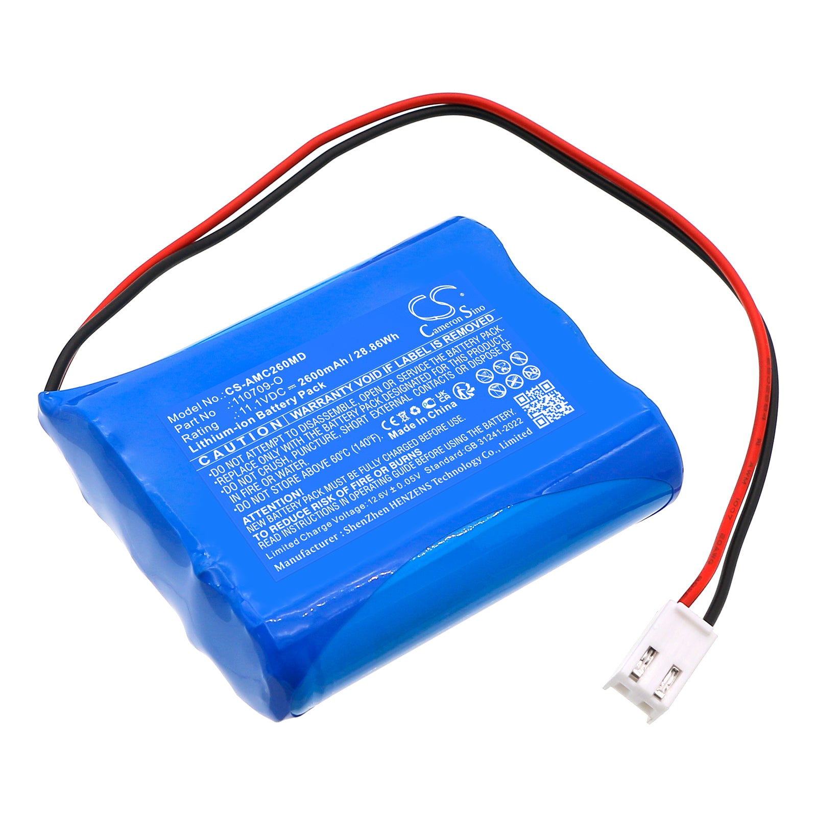 CS-AMC260MD Replacement Battery – Compatible with Carry Care 26, CC26, MC26, Medap Venta Multi Care 26, Venta SP26, VentaSP26A