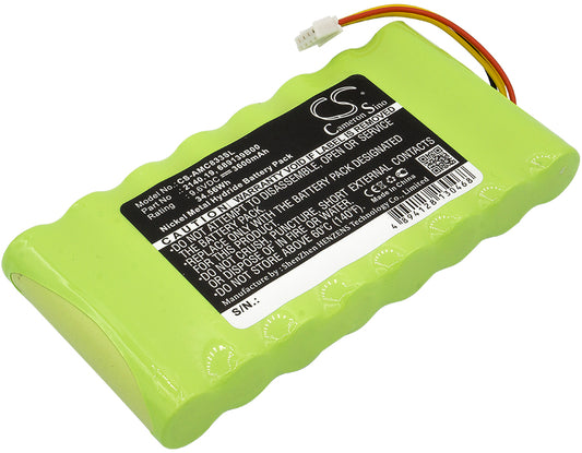 9.6V 3600mAh/34.56Wh Ni-MH Equipment/Survey Battery for AMC