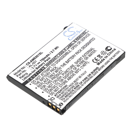 3.7V 750mAh/2.78Wh Li-ion VoIP Phone Battery for Orange