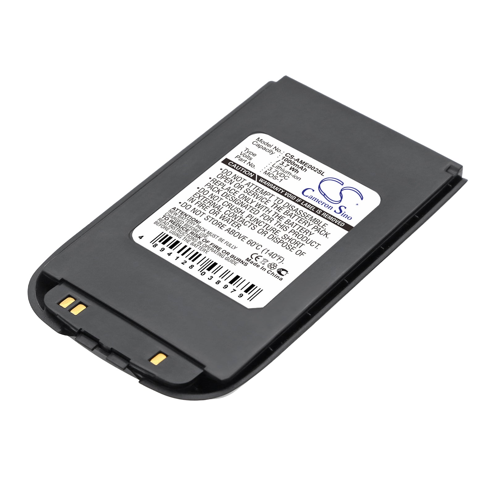 3.7V 1000mAh Li-ion VoIP Phone Battery for AMOI