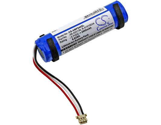 3.7V 2600mAh/9.62Wh Li-ion Speaker Battery for AMAZON
