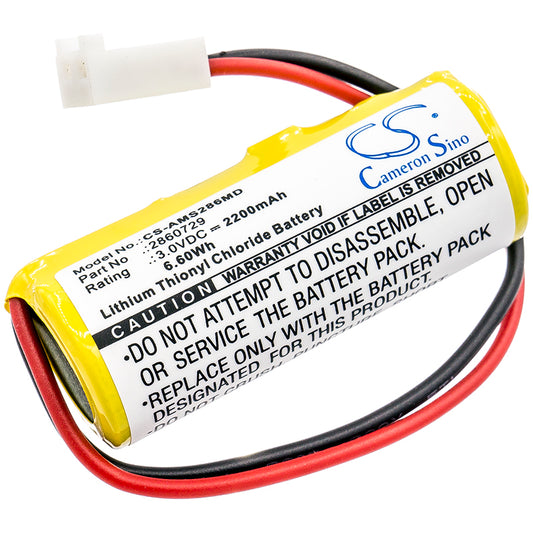 3V 2200mAh/6.60Wh Li-SOCl2 Medical Battery for Alaris Medicalsystems