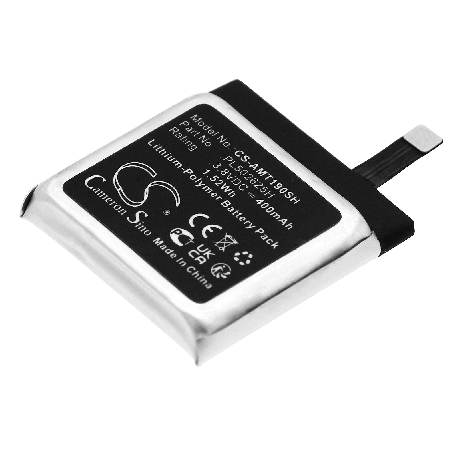 CS-AMT190SH Replacement Battery – Compatible with A19029, GTR 47mm