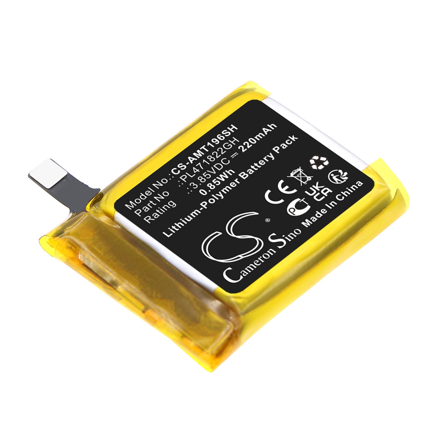 CS-AMT196SH Replacement Battery – Compatible with A1969, GTS 2E, GTS2E