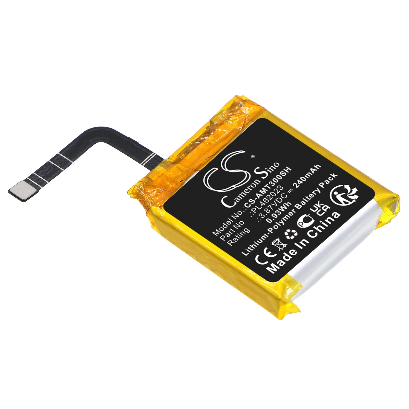 CS-AMT300SH Replacement Battery – Compatible with A2035, GTS 3