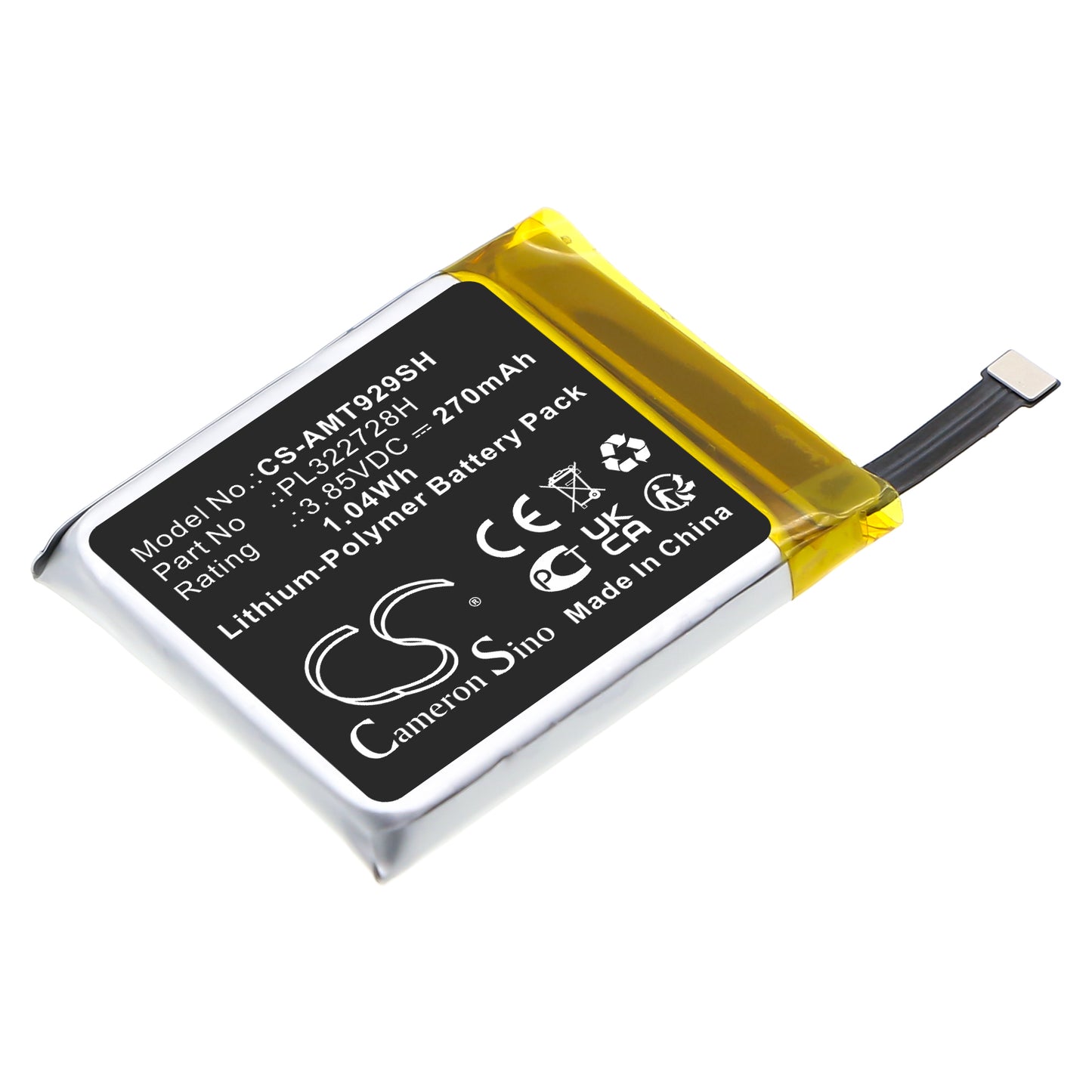 CS-AMT929SH Replacement Battery – Compatible with A1929, Stratos 3