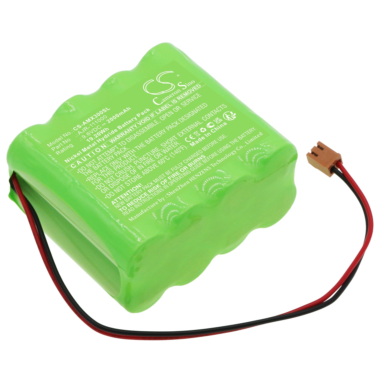 CS-AMX300SL Replacement Battery – Compatible with PIX3000, PIX-3000, PIX3000x, Pix-3000x, PIX3000xN, PIX-3100, PIX-3200, TS-3000i Web TimeSync