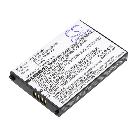 3.7V 1300mAh Li-ion PDA/Pocket PC Battery for Asus