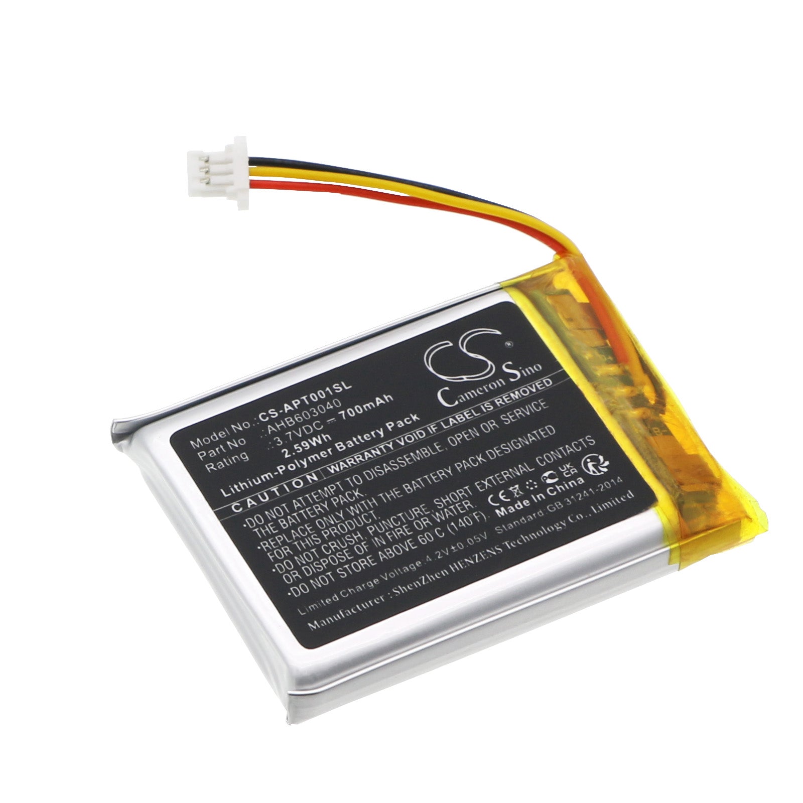 CS-APT001SL Replacement Battery – Compatible with RPT-01