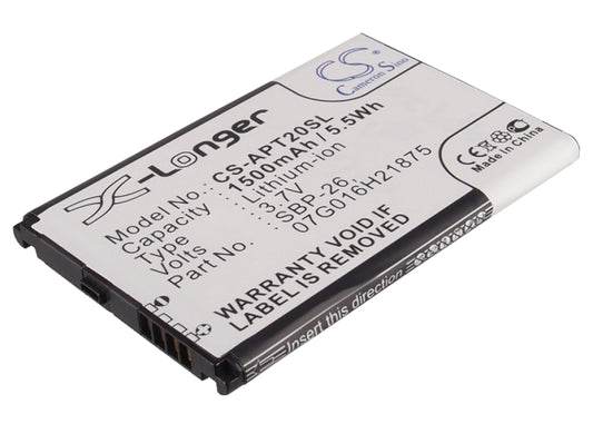 3.7V 1500mAh/5.5Wh Li-ion Mobile/SmartPhone Battery for Asus