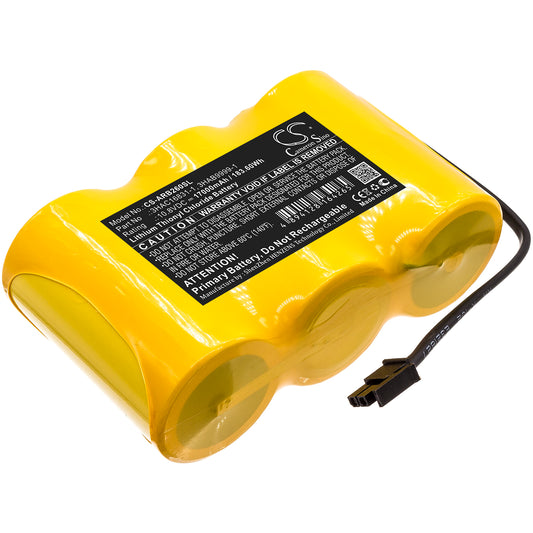 CS-ARB260SL Replacement Battery – Compatible with IRB 140 M2000, IRB 140 M2000A, IRB 1400 M2000, IRB 1400 M2000A, IRB 1400 M2004, IRB 1600 M2004, IRB 2400 M2000, IRB 2400 M2000A, IRB 2400 M2004, IRB 2600 M2004, IRB 4400 M2000, IRB 4400 M2000A, IRB 4400 M2004, IRB 6400 M99, IRB 6600, IRB 6600 M2000, IRB 6600 M2000A, IRB 6600 M2004, IRB 6620 M2004, IRB 7600, IRB 7600 M2000, IRB 7600 M2000A, IRB 7600 M2004