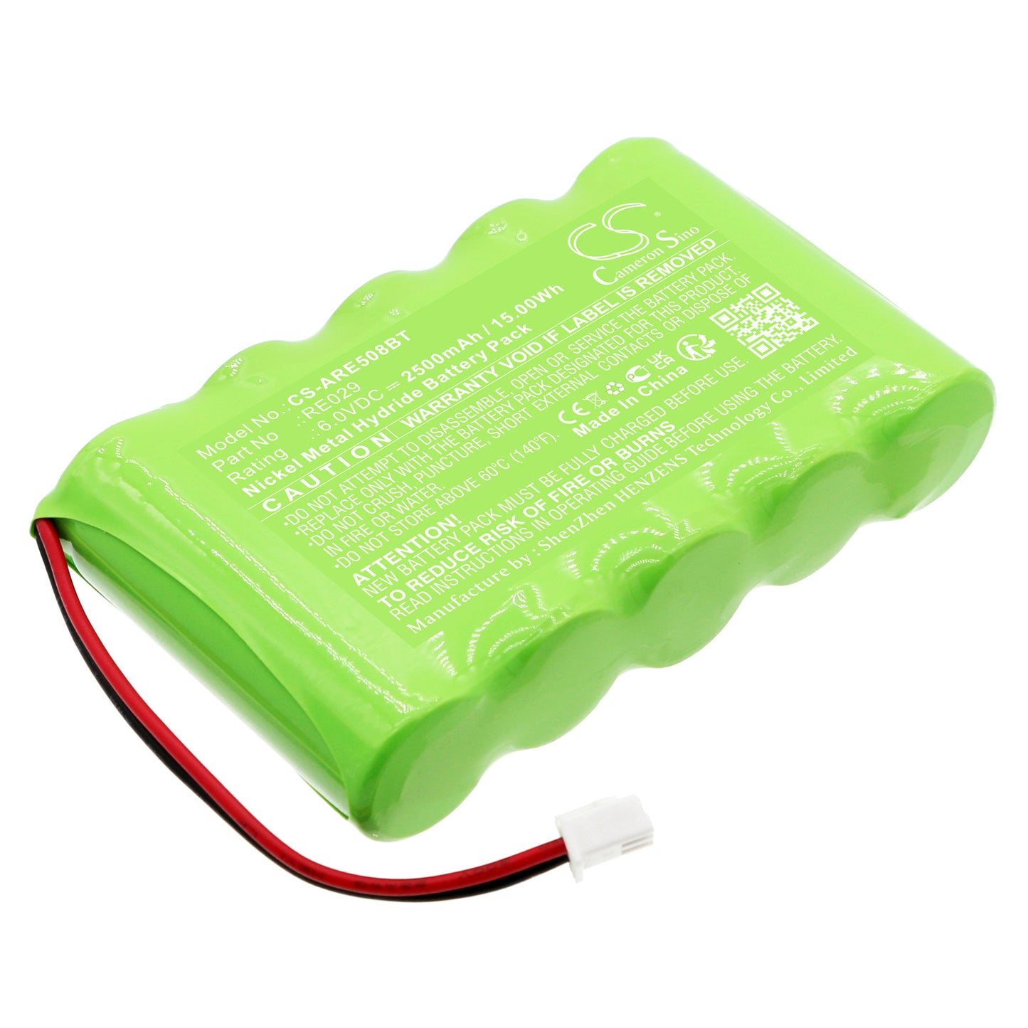 CS-ARE508BT Replacement Battery – Compatible with Connect+ Control Panel, RE508X, RE524X, RE6100P