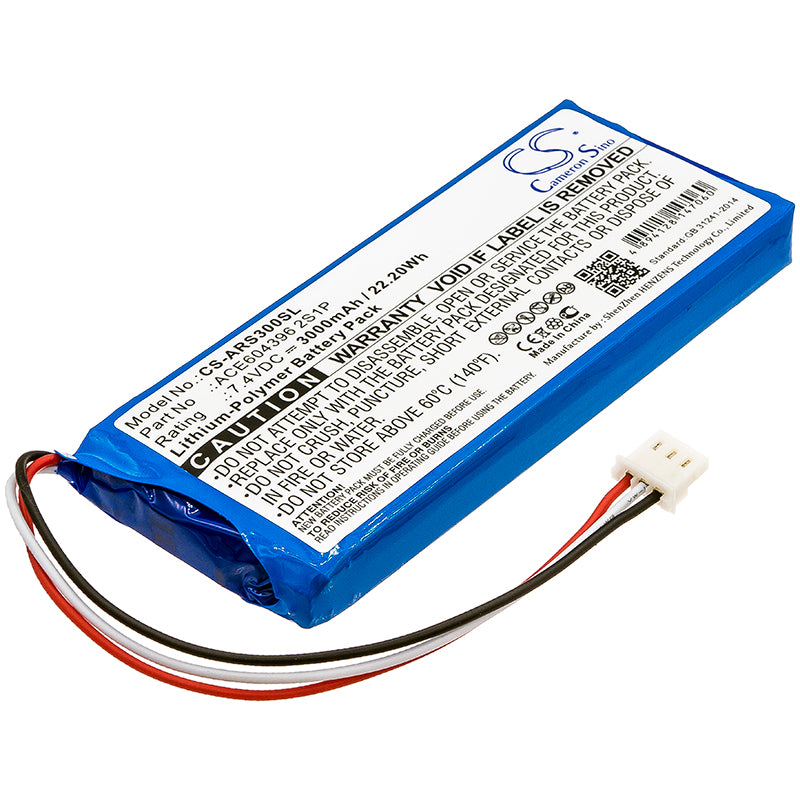 CS-ARS300SL Replacement Battery – Compatible with Spectran HF-Rev.3, Spectran HF-V4 Analyzer, Spectran NF Analyzer