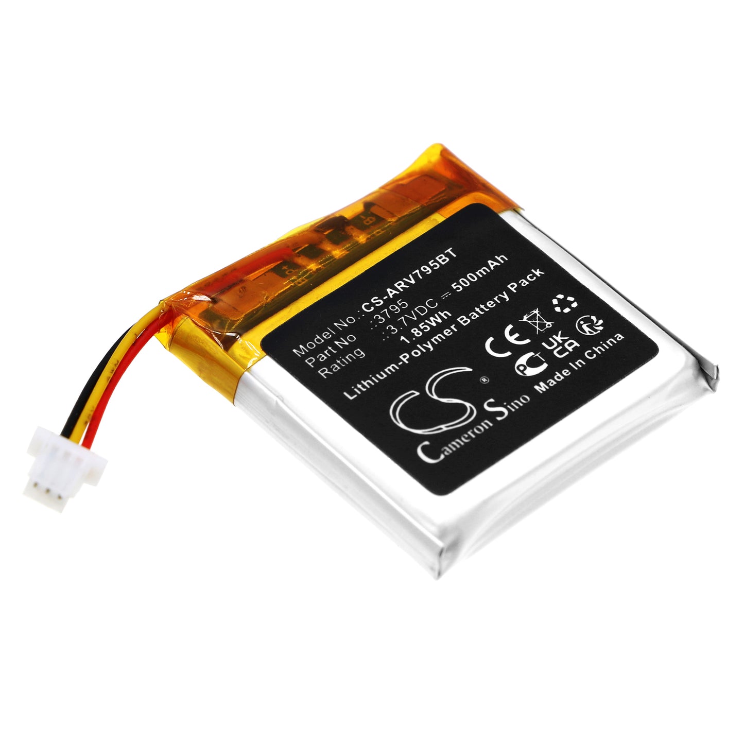 CS-ARV795BT Replacement Battery – Compatible with ADC-VDB770, ADC-VDB770-S, C-VDB770 Touchless Video Doorb, Video Doorbell