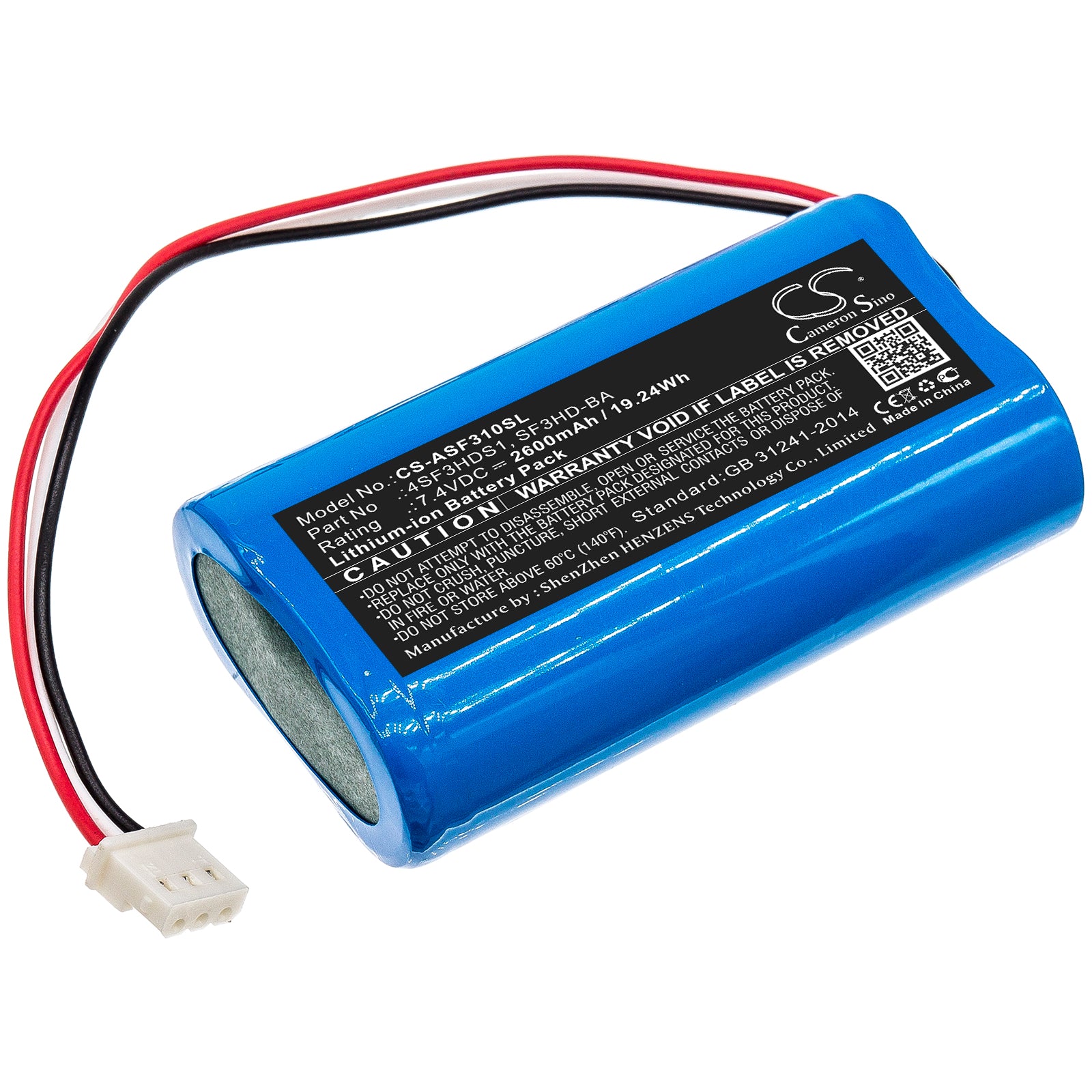 CS-ASF310SL Replacement Battery – Compatible with Satfinder Spare Part 3HD