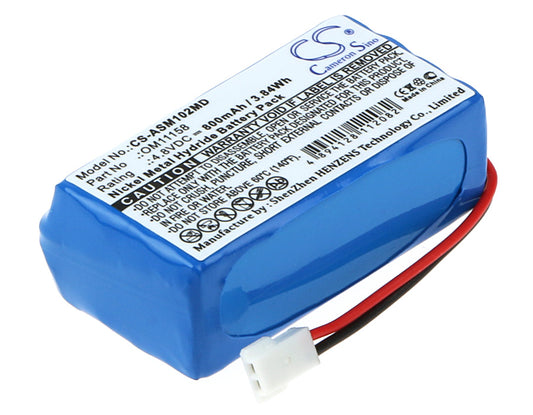 4.8VV 800mAh/3.84Wh Ni-MH Medical Battery for Air Shields-Vickers
