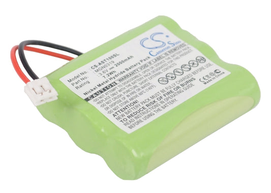 3.6V 2000mAh/7.2Wh Ni-MH Payment Terminal Battery for Ascom