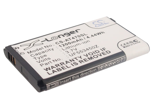 3.7V 1200mAh/4.44Wh Li-ion PDA/Pocket PC Battery for Airis