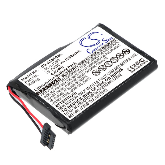 3.7V 1250mAh/4.63Wh Li-ion GPS/Navigator Battery for Airis