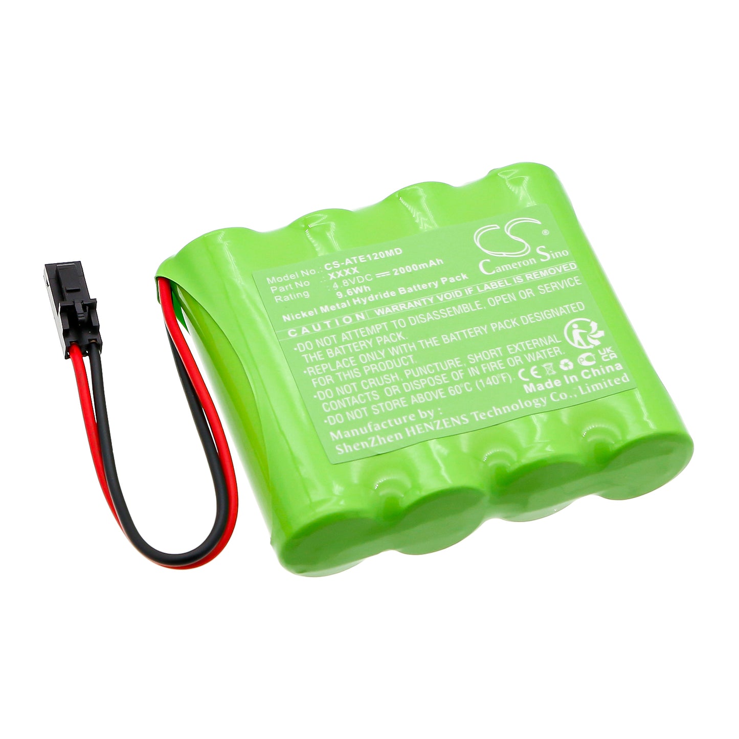 CS-ATE120MD Replacement Battery – Compatible with SEP10s, SEP12s, SP12s Pro, Syringe Pump SEP10s, Syringe Pump SEP12s, Syringe Pump SP12s Pro