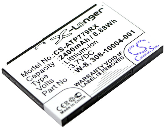 3.7V 2400mAh/8.88Wh Li-ion Hotspot Battery for AT&T